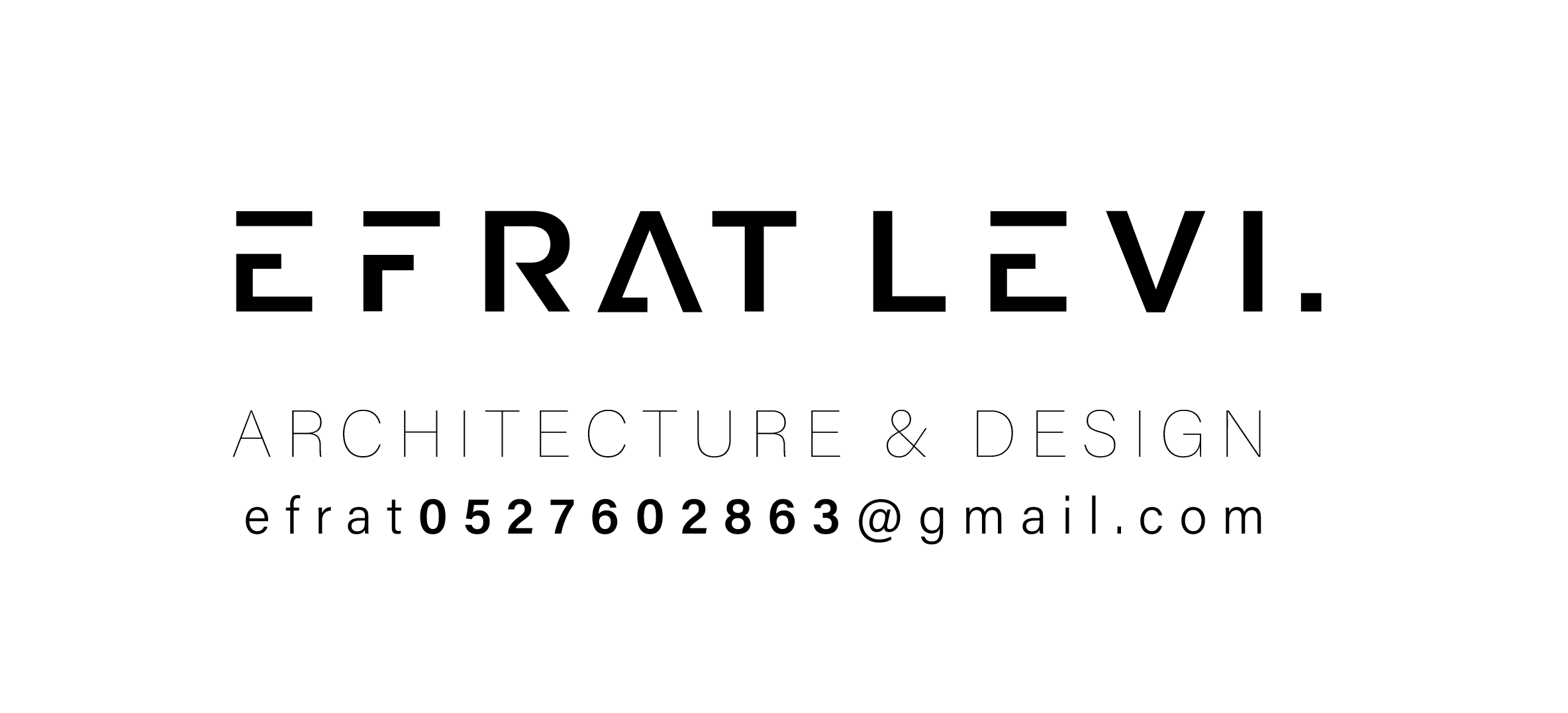 אפרת לוי אדריכלות ועיצוב פנים