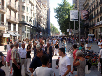 רחוב בברצלונה