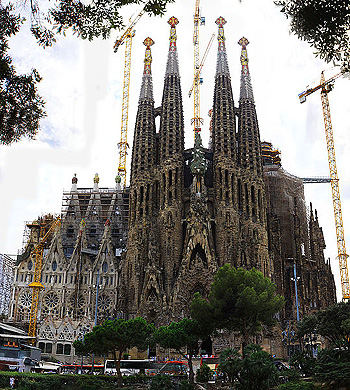 Sagrada Familia גאודי